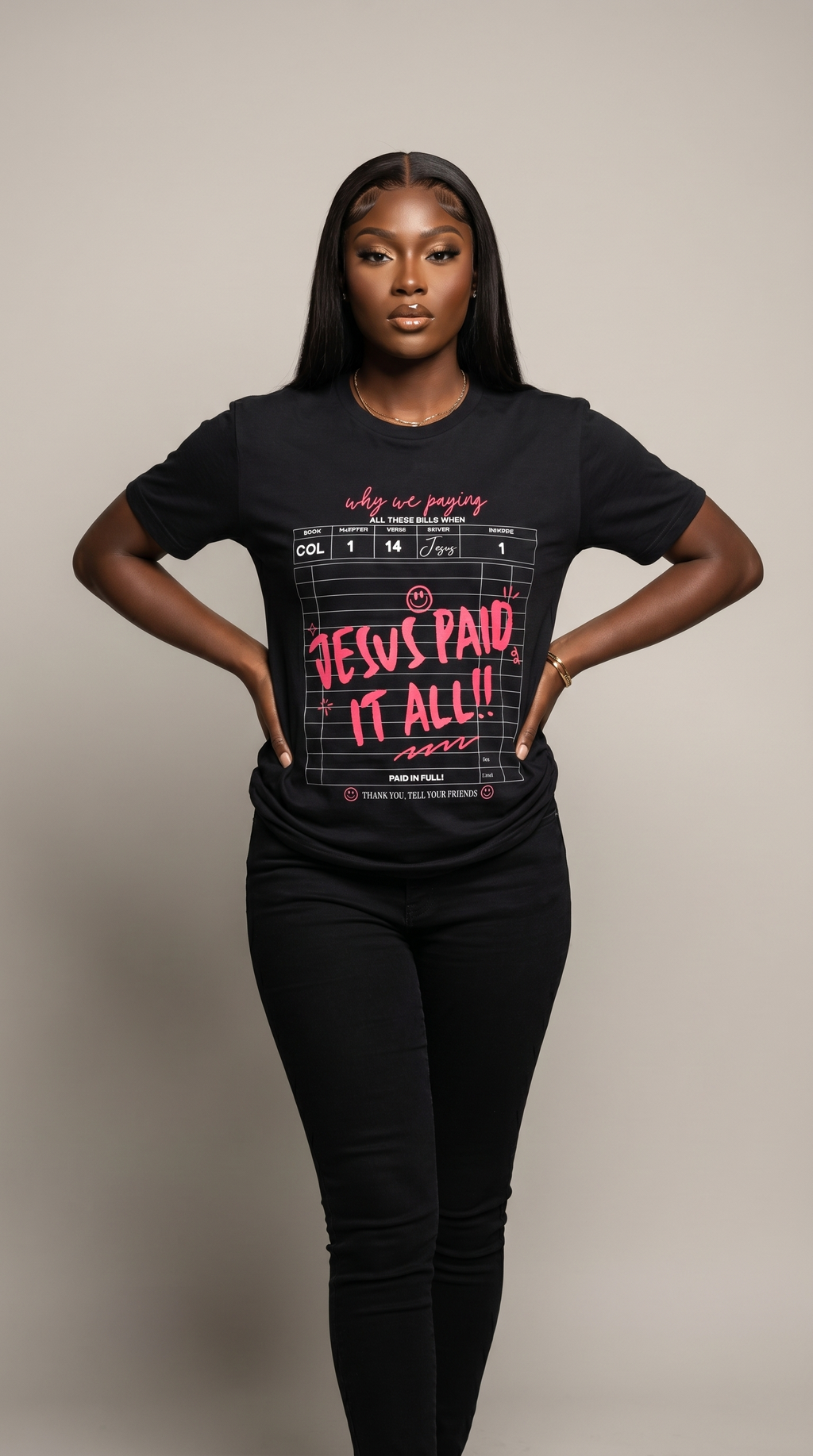 Paid In Full: Jesus Covered It Tee!