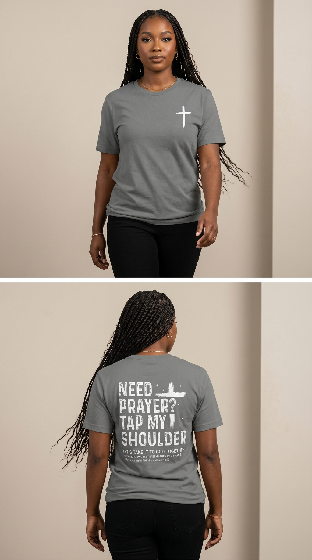 Need Prayer? - Statement Tee
