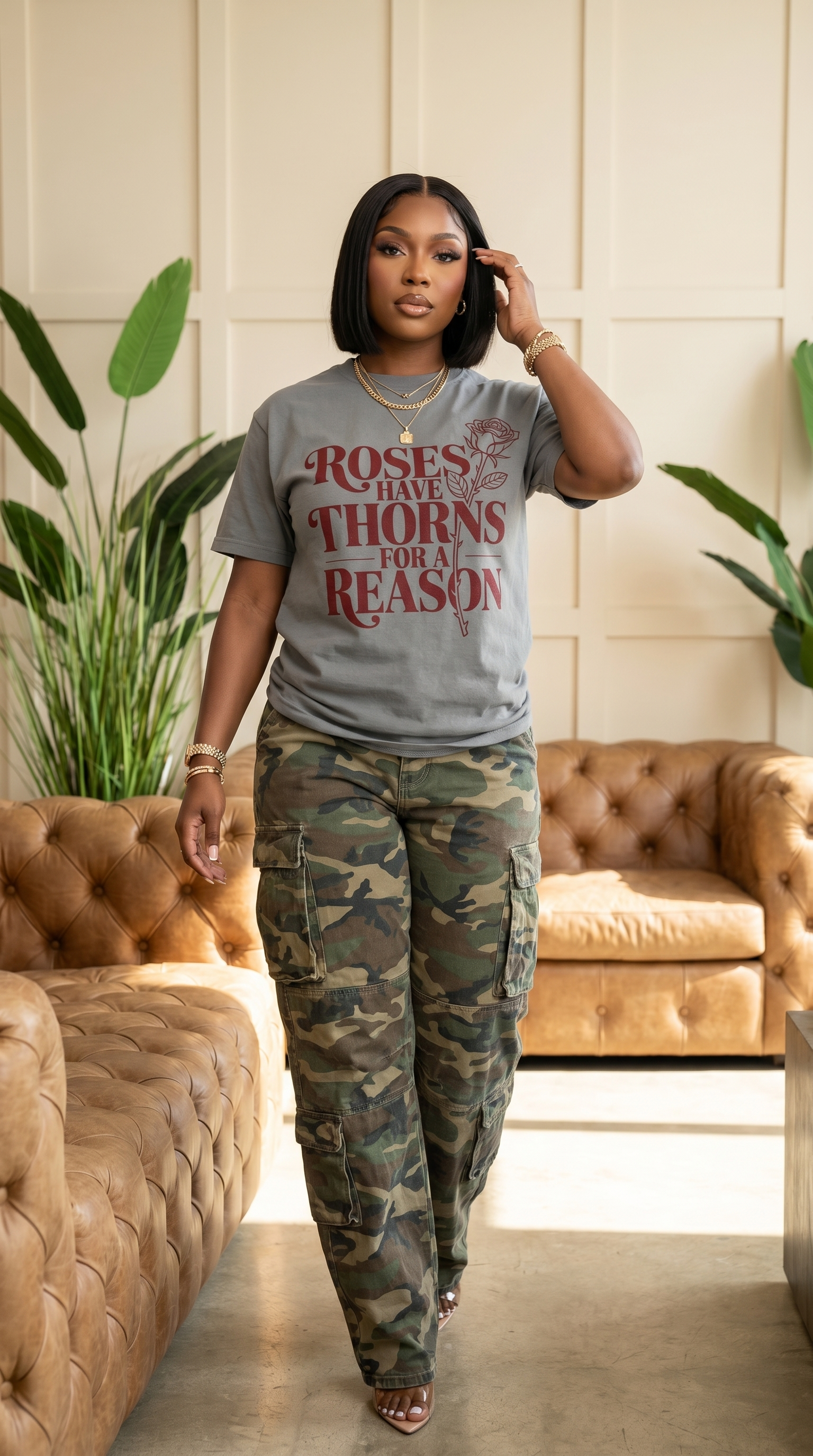 Roses & Thorns Statement Tee!