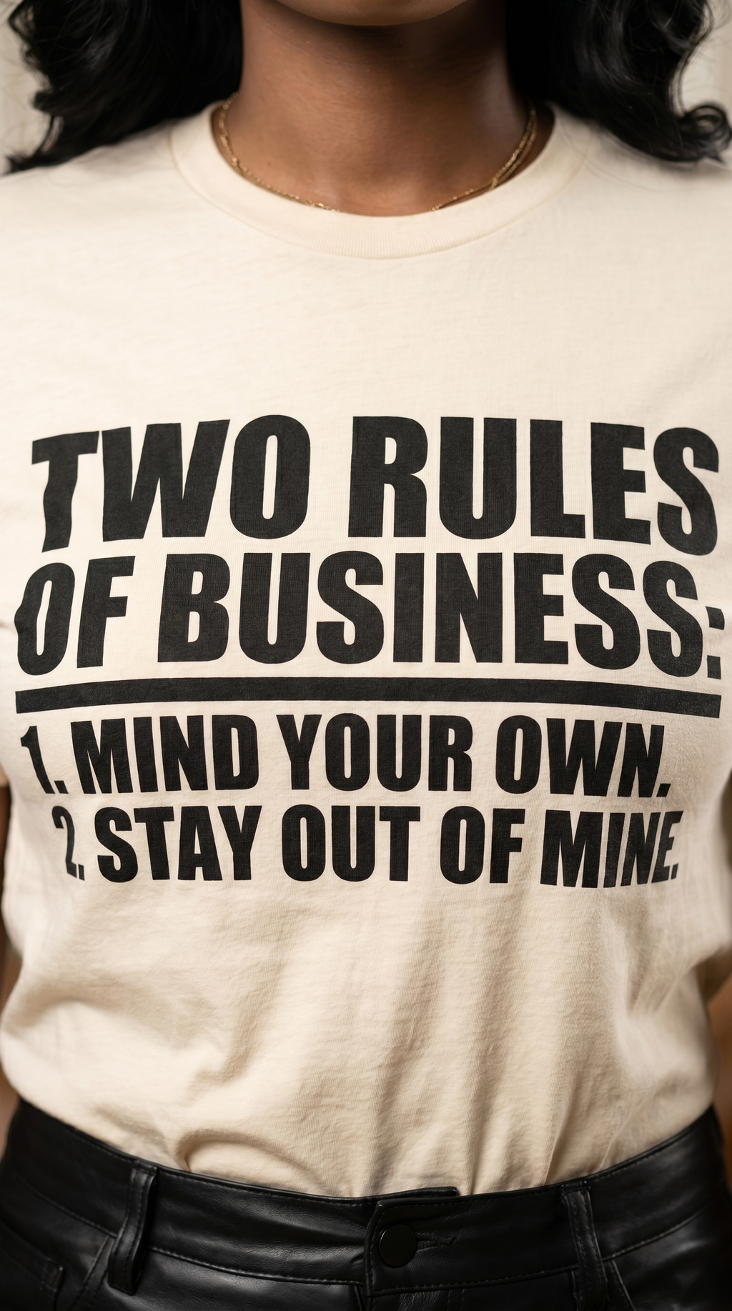 Mind Your Own!