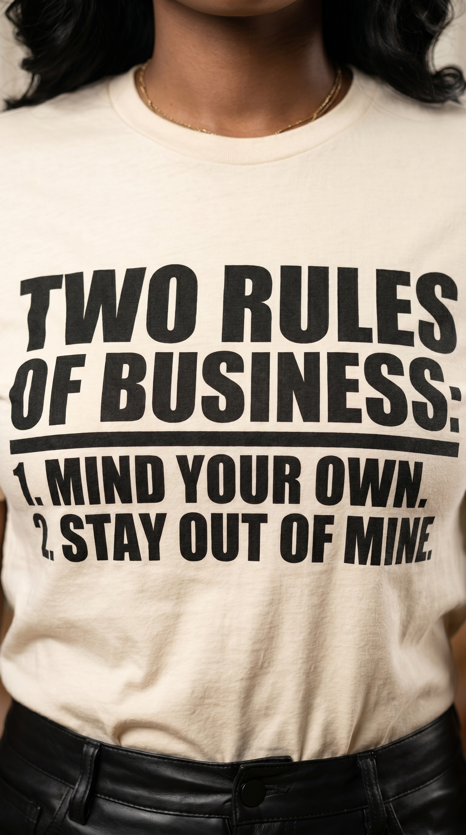 Mind Your Own!
