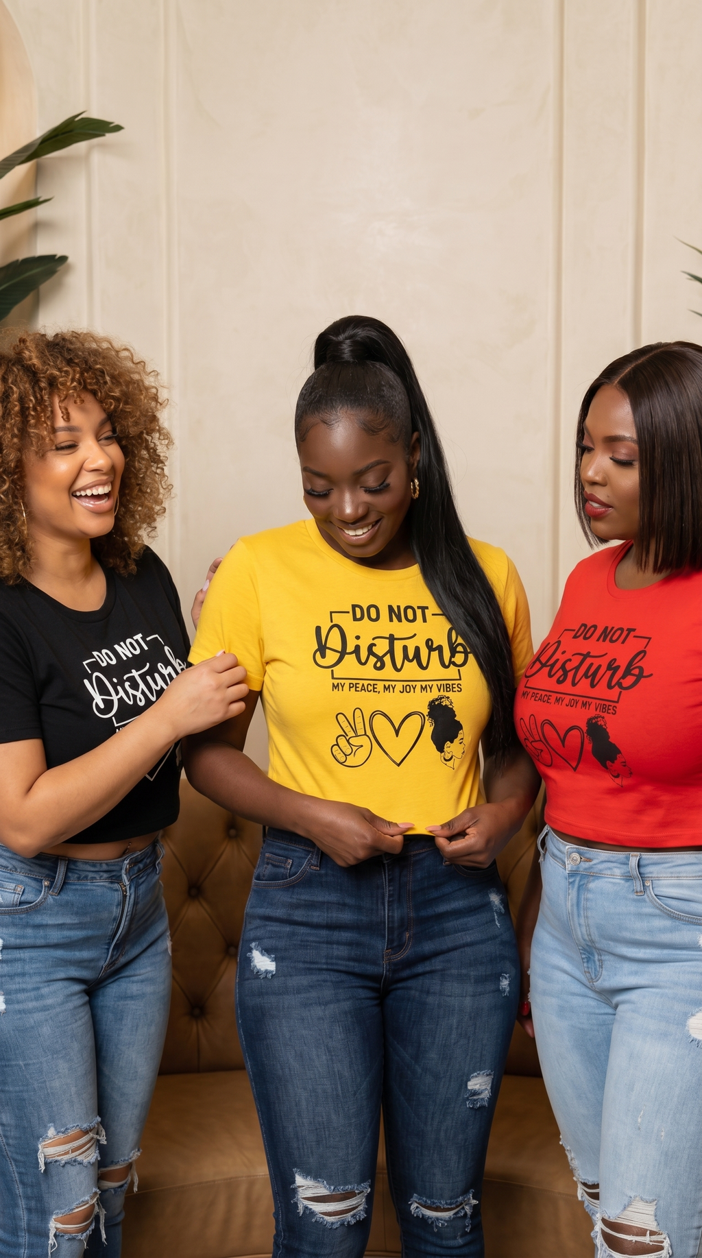 Do Not Disturb: Peace Mode!- Crop Top